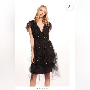 Eva Franco Darling dress black pearl